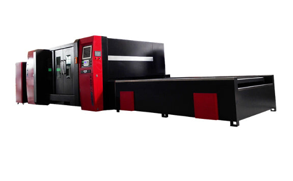M&aacute;quina de corte por l&aacute;ser con mesa de intercambio JLMDE3015