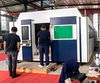 JLMA3015 станок для лазерной резки с двойным столом